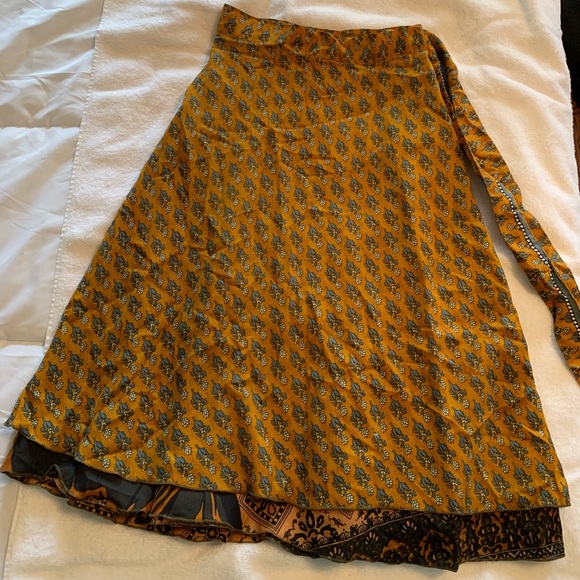 unknown Dresses & Skirts - Indian bohemian wrap skirt